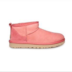 UGG Women's Classic Ultra Mini Boots in the Pink Blossom 8